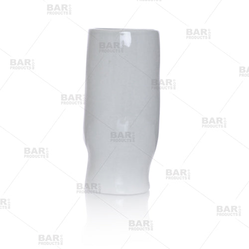 BarConic® 12 oz Tiki Style Cocktail Glasses - Tropical Themed Drinking Cups for Summer Parties, Beach Bars & Hawaiian Luau Events
