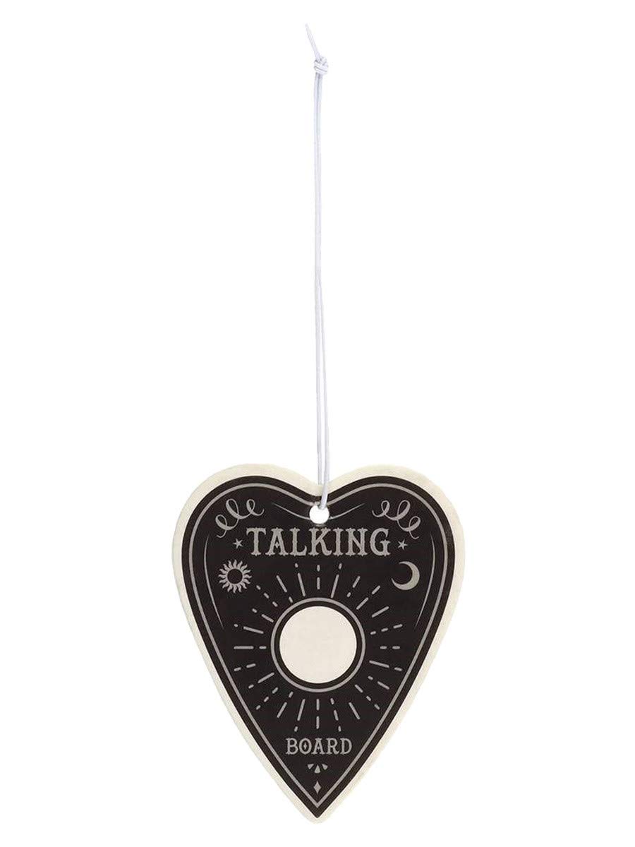 Mystical Planchette Cherry Scented Air Freshener - 6x8cm Black Car & Home Decor - Perfect for Gothic Rooms, Altars, and Spiritual Spaces
