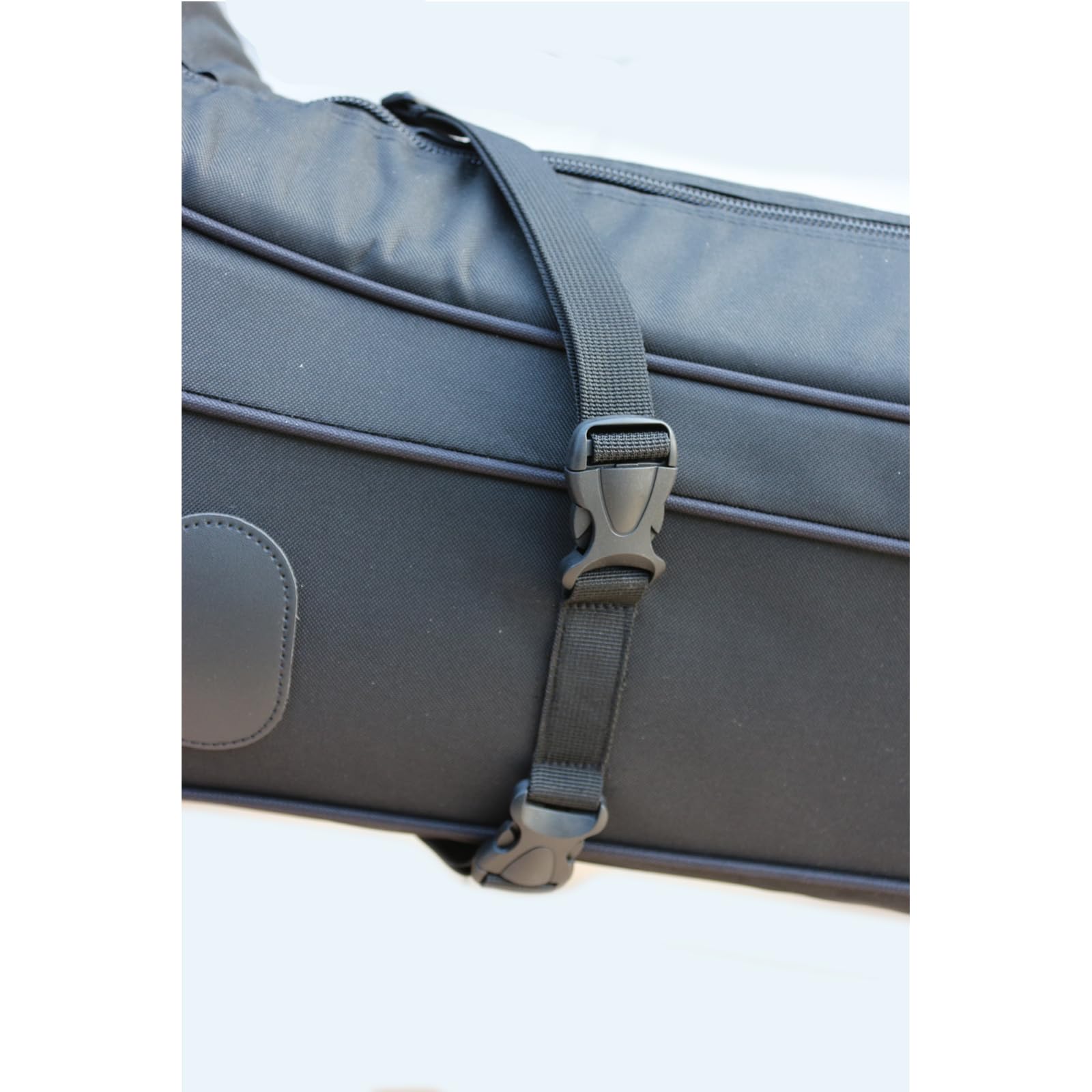 3/4 Upright Double Bass Case with Wheels - Oxford Cloth Padded Gig Bag for String Bass - Perfect for Travel, Storage & Music Performances