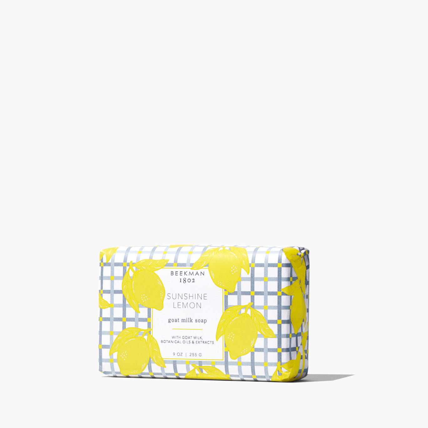 Organic Sunshine Lemon Goat Milk Soap for Sensitive Skin - Moisturizing & Exfoliating Bar Soap - Perfect for Dry Skin Care & Daily Bathing Routine