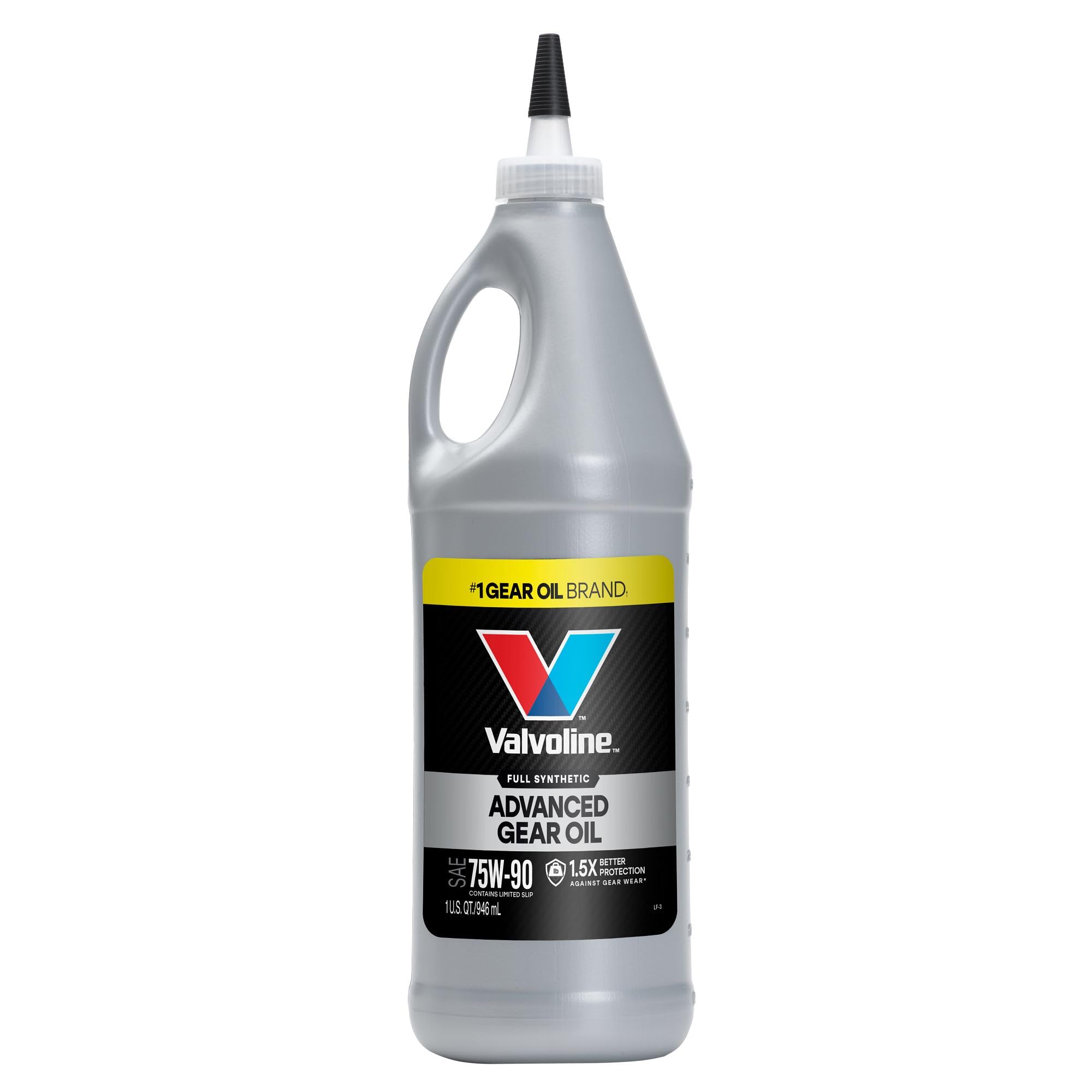 Valvoline SynPower SAE 75W-90 Full Synthetic Gear Oil - 1 Quart (Case of 12) - High Performance Lubricant for Cars, Trucks & SUVs - Ideal for Manual Transmissions & Differents