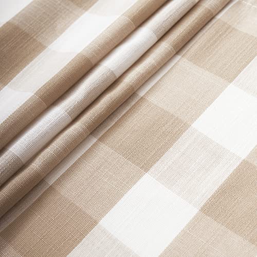 Taupe and White