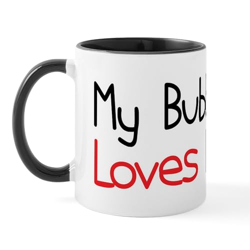 White/Black Inside - My Bubbie Loves Me Mug