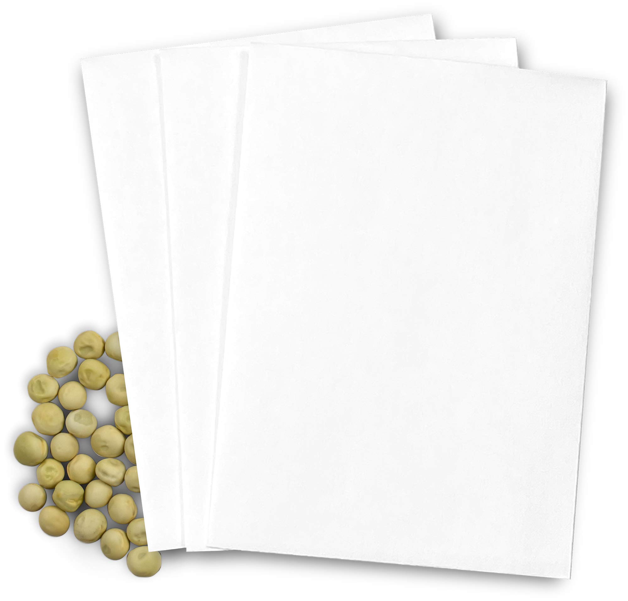 Guardian White Seed Envelopes - 100 Self-Sealing Mini Seed Packets (3.25