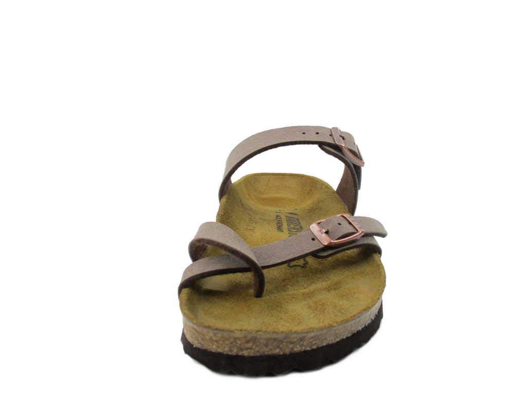 Birkenstock Women's Madrid Open-Back Sandals - Pecan Brown Leather Comfort Footbed | Perfect for Casual Wear, Beach & Summer Outfits