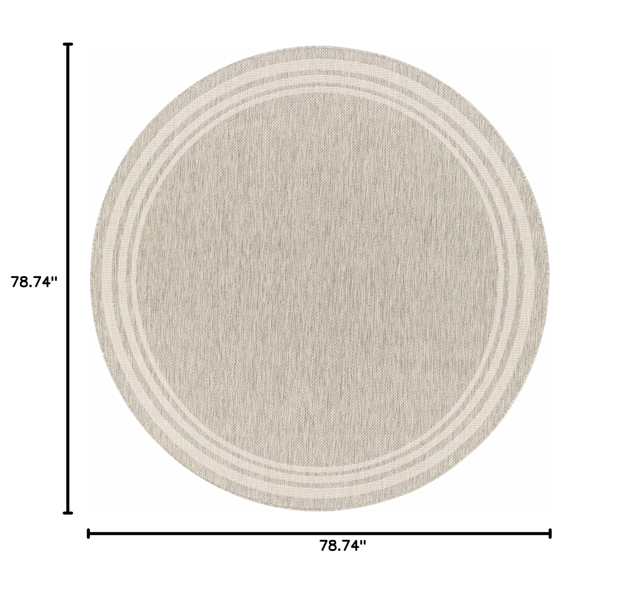 Hauteloom Burradoo Round Area Rug 6'7