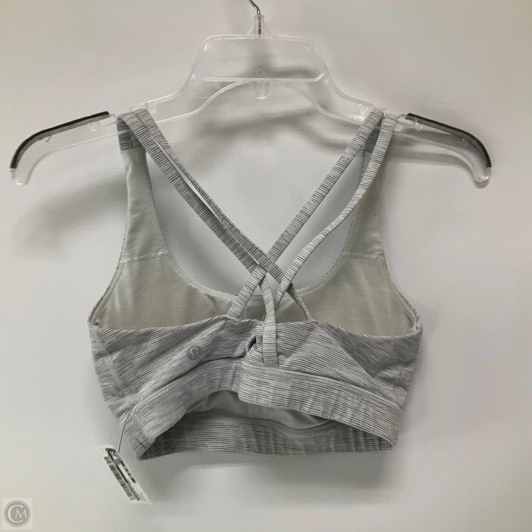Lululemon Grey Athletic Sports Bra - Size 6 for Women | High-Impact Workout, Yoga & Running Support