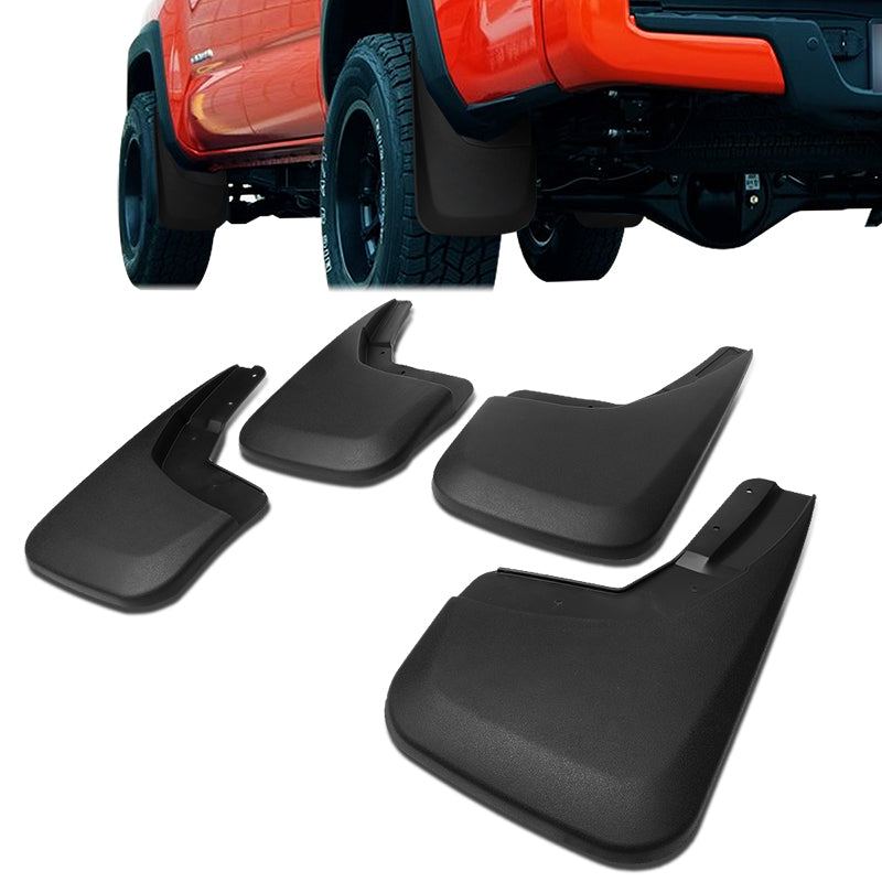 1/8 in. Thick Heavy Duty Mud Flaps for 2014-2018 Chevy Silverado 1500 & 2015-2018 2500/3500HD - Perfect for Off-Roading, Truck Protection & Mud Splash Prevention