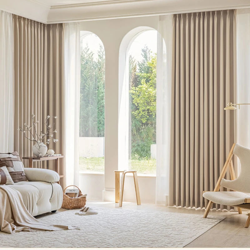 Briana Purple Velvet Jacquard Blackout Soundproof Curtains - Thermal Insulated Drapes for Bedroom, Living Room & Home Theater (Custom Size Available)