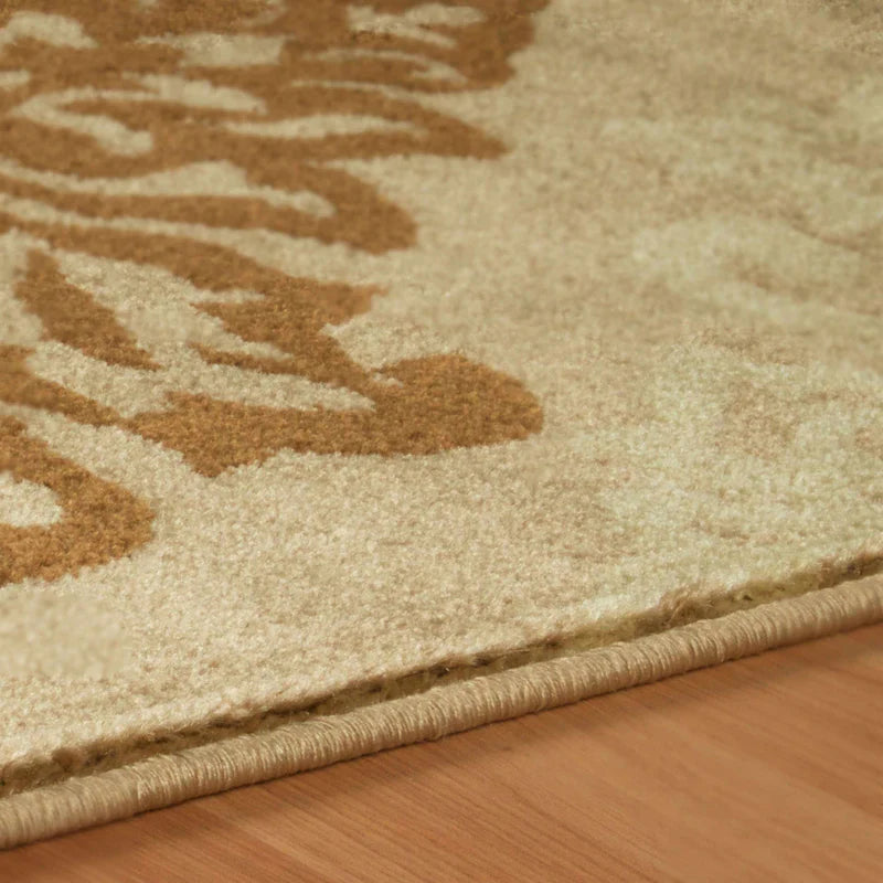 Danvers Contemporary Floral Damask Indoor Area Rug - Soft Non-Slip Living Room Carpet for Bedroom, Dining Room & Home Decor