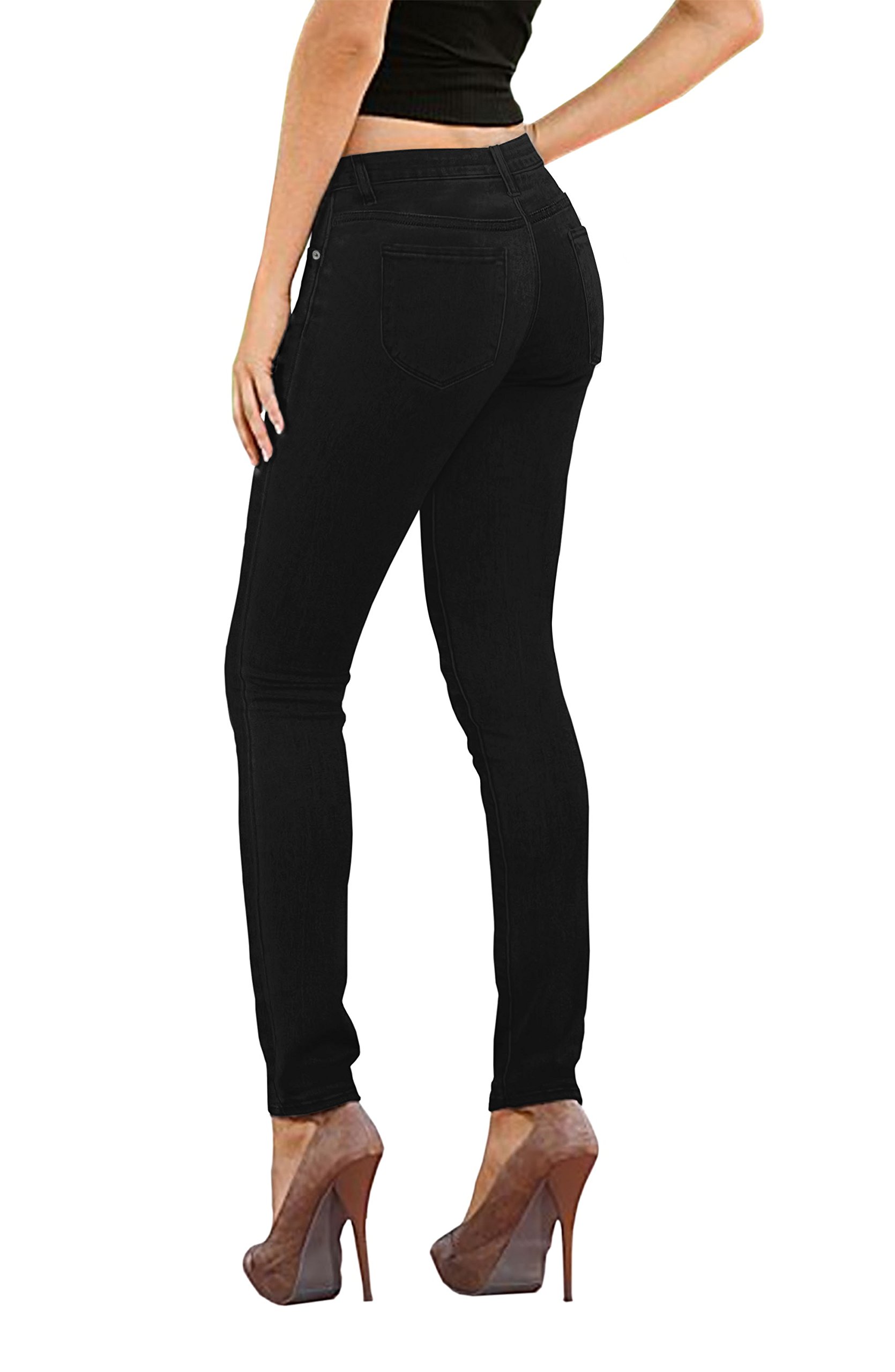 Hybrid & Company Women's Super Stretch Comfortable Denim Skinny Jeans - Perfect for Work, Casual Outings & Everyday Wear