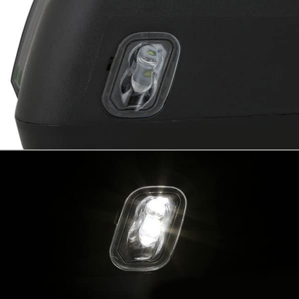 Xtune Telescoping Mirrors for Cars - Adjustable Side Mirror Extenders with Wide View (MIR-FF15015S-G4-PWH-SM-SET) - Perfect for Parking, Lane Changes & Blind Spot Monitoring