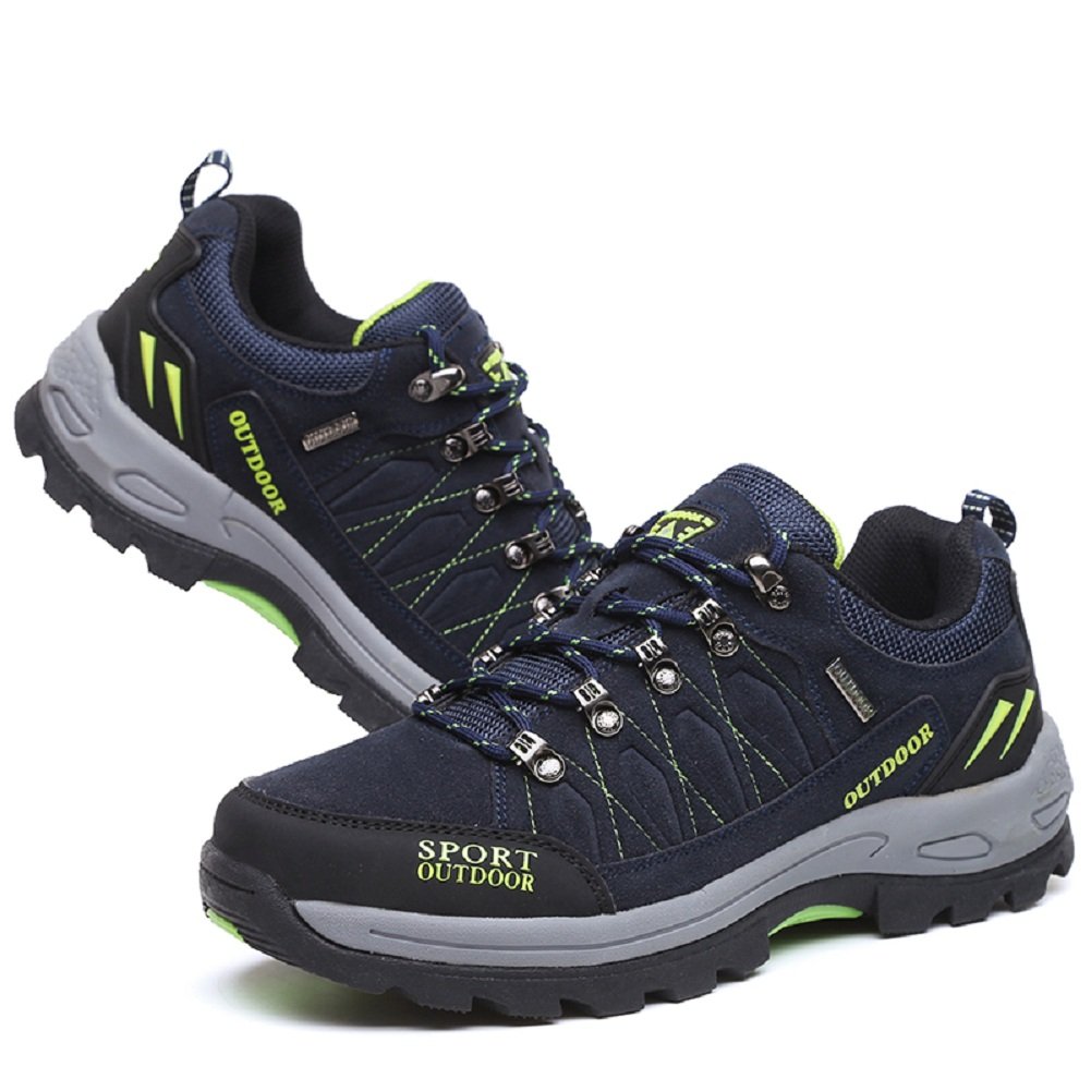 QISHENG Men's & Women's Hiking Shoes - Lightweight Breathable Outdoor Climbing Shoes for Walking, Hunting & Athletic Activities | Perfect for Trail Running, Mountain Trekking & Camping Adventures