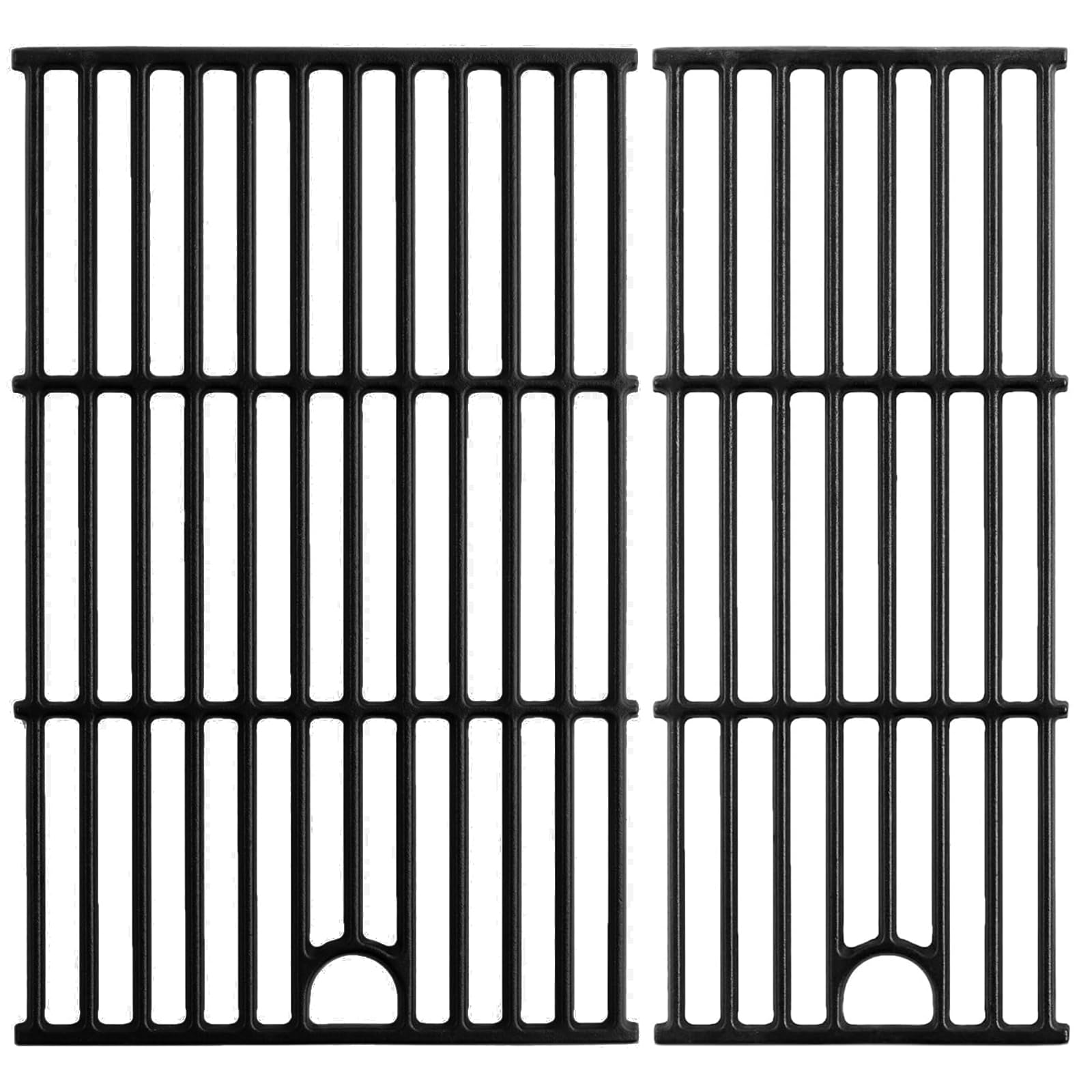 Charbroil Grill Grates Replacement Parts - 463630021, 463660021, 463660421, G426-0004-W1, G426-0005-W1 - Cast Iron Cooking Grate for Char-Broil Performance 2 Burner Grill - Perfect for Backyard BBQs, Outdoor Cooking & Grilling Parties