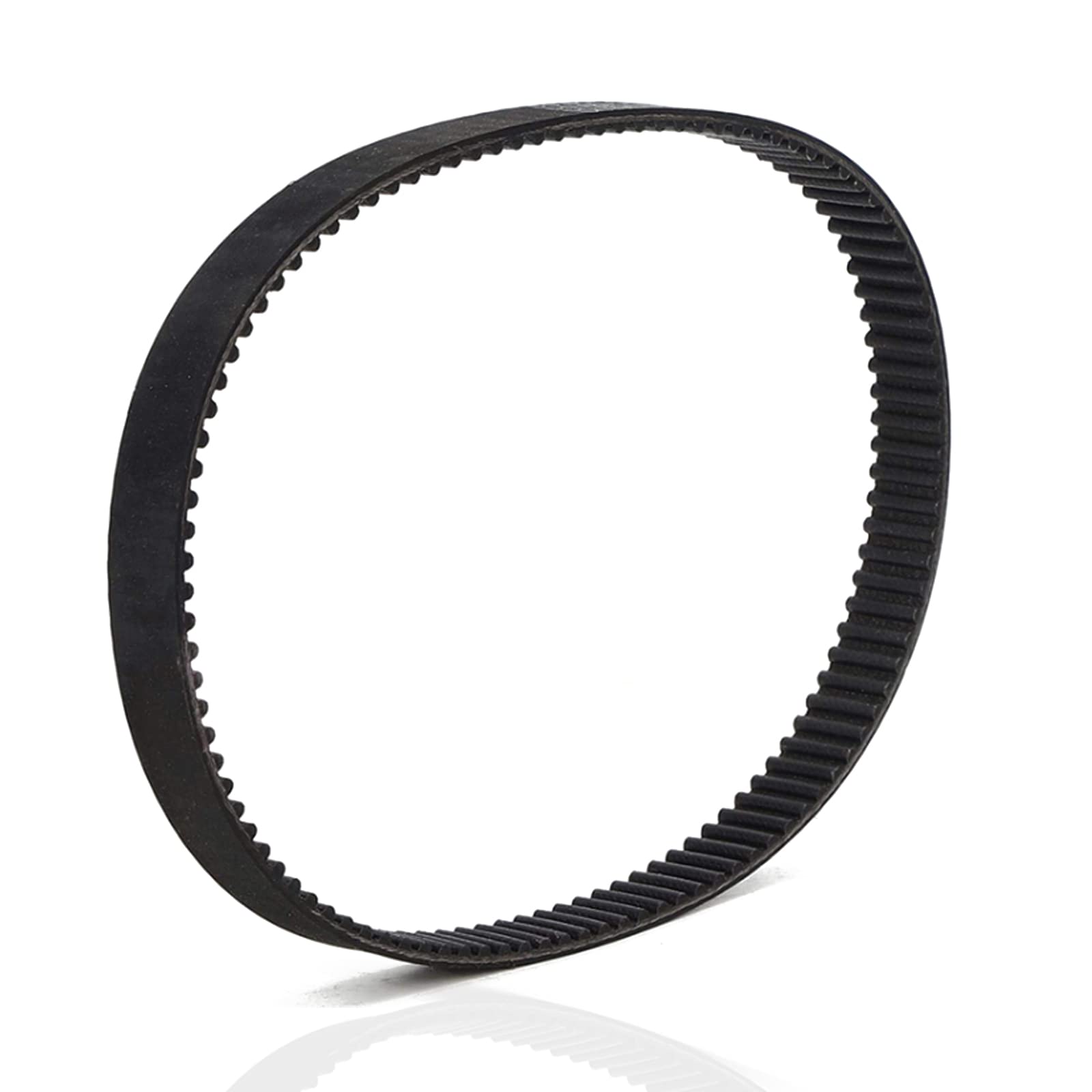 15mm/0.6in Drive Belt for Electric Scooters & E-Bikes - Lightweight Plastic Replacement Belt for Outdoor Use - Perfect for Commuting, Leisure Riding and Last-Mile Transportation (Black)