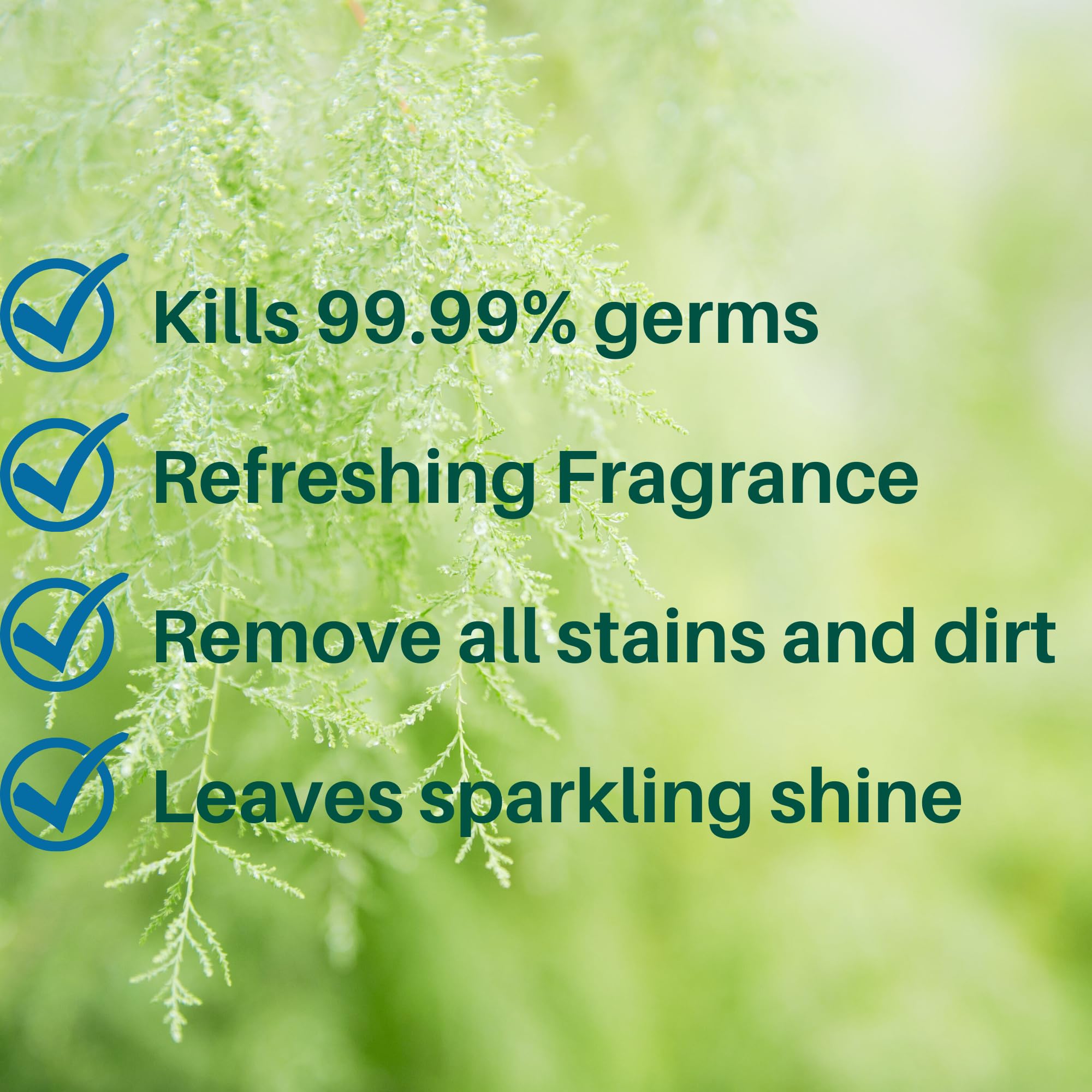 Rinsl Super Value Natural Disinfectant Floor Cleaner Liquid | Tile & Marble Cleaner | Eco-friendly & Non-Toxic | Luxury Neem Total Clean - 5 Litre Pack | Perfect for Homes, Offices & Commercial Spaces