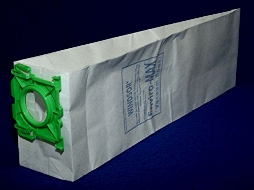 50 Windsor 5300 & 8600-050 Vacuum Bags - 5 Packs of 10 - Compatible with Windsor 5300 & 8600 Series Commercial Vacuums - Perfect for Hotels, Offices & Cleaning Services