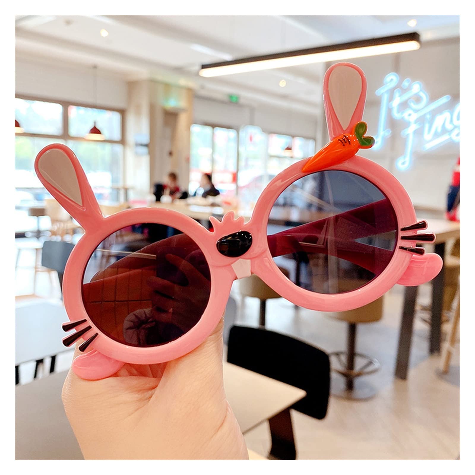 Kids UV400 Sunglasses - Cute Cartoon Reading Glasses for Boys & Girls, Outdoor Sun Protection for Sports & Play