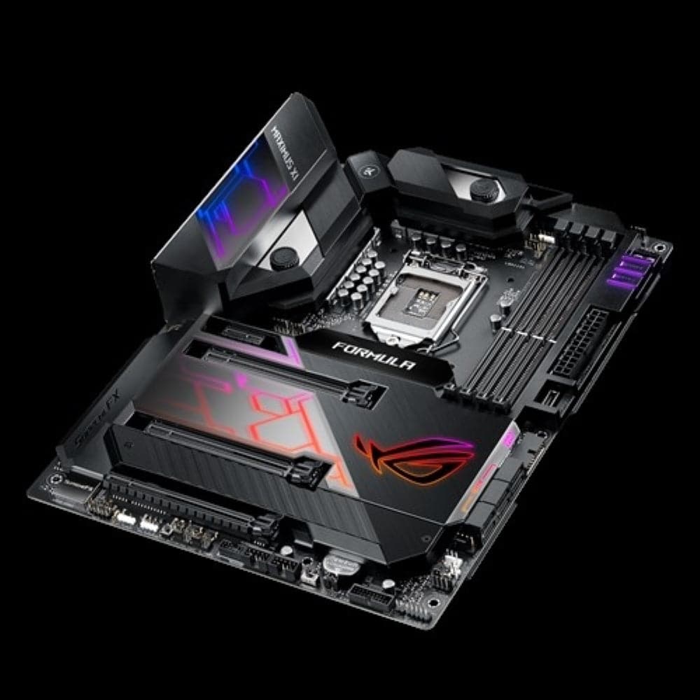 ASUS ROG Maximus XI Formula Z390 ATX Gaming Motherboard - LGA 1151 Socket, DDR4, WiFi, 3-Year Warranty - Perfect for High-End PC Builds & Extreme Gaming Rigs