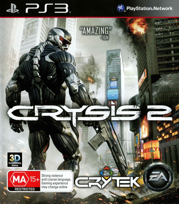 Crysis 2 - PlayStation 3 PS3 Game (PAL Version) - First-Person Shooter Action Adventure for Home Entertainment & Gaming Enthusiasts
