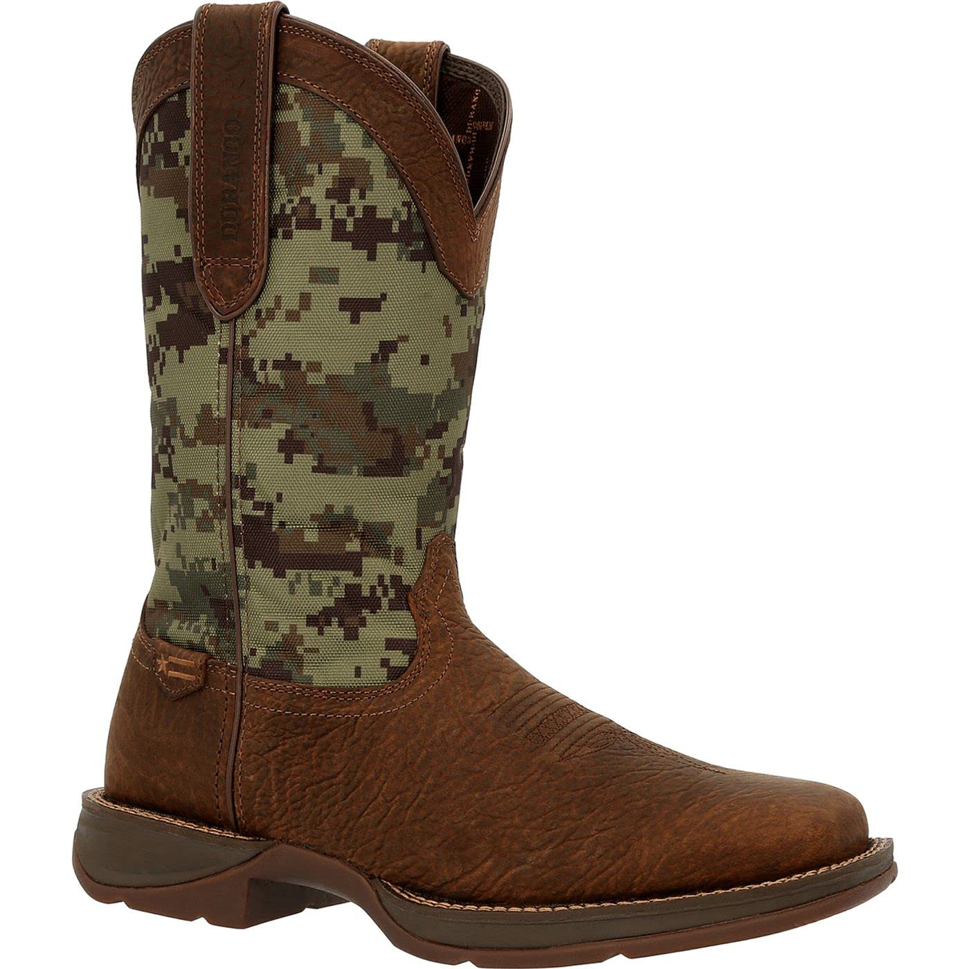 Durango Men's Rebel Western Boot - Genuine Leather Cowboy Boots for Men, Comfortable & Durable Riding Boots - Perfect for Rodeo, Country Music Festivals & Western Fashion