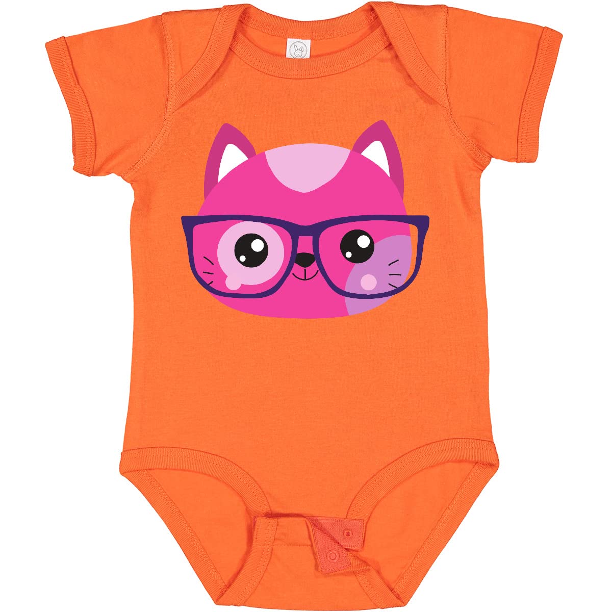 Hipster Cat Bodysuit - Kitten with Glasses for Baby Outfits