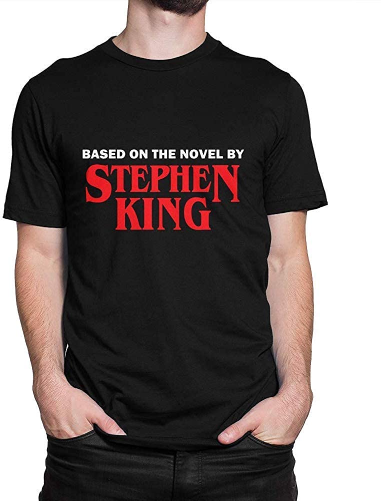 Stephen King Novel Inspired Men's T-Shirt - Perfect for Book Lovers, Horror Fans & Casual Wear