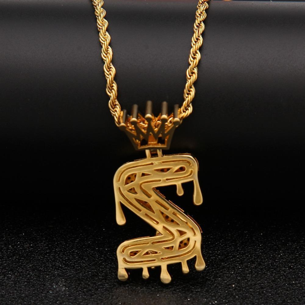 Elegant Letter S Pendant Chain Necklace - Perfect for Everyday Wear, Gifts & Special Occasions