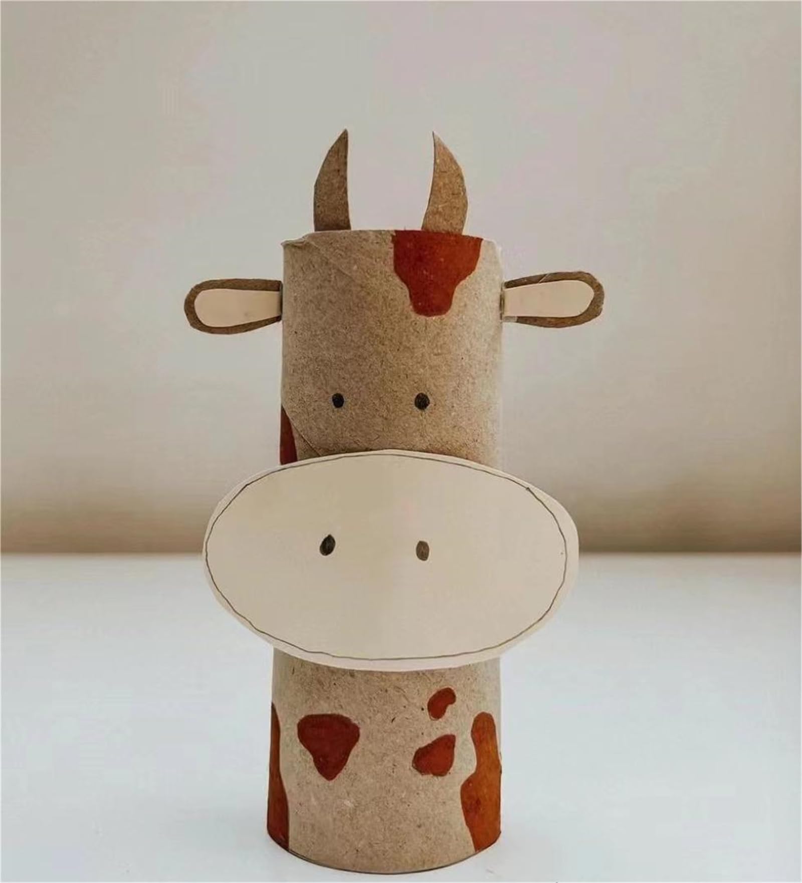 64 Pcs Brown Cardboard Tubes for DIY Crafts - 1.57x3.9 Inch Kraft Paper Rolls - Perfect for Kids Art Projects, School Supplies, and Home Decor