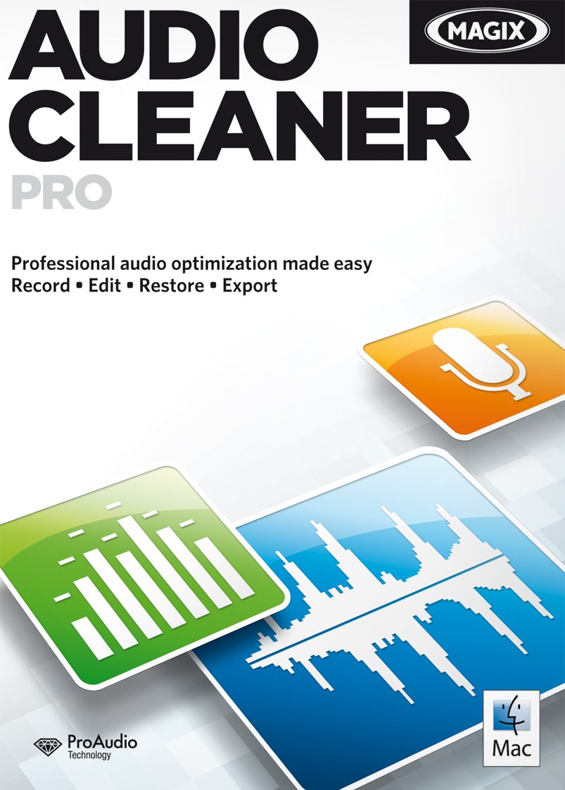 MAGIX Audio Cleaner Pro - Professional Audio Editing Software [Digital Download] for Podcasts, Music Production & Voice Recording