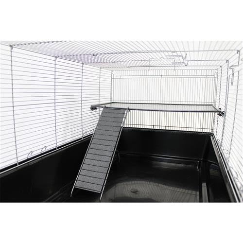Colossal Castle Hamster Cage Set - Complete Starter Kit with Exercise Wheel, Food Dish & Water Bottle for Small Pets - Perfect for Dwarf Hamsters, Gerbils or Mice in Home, Classroom or Office