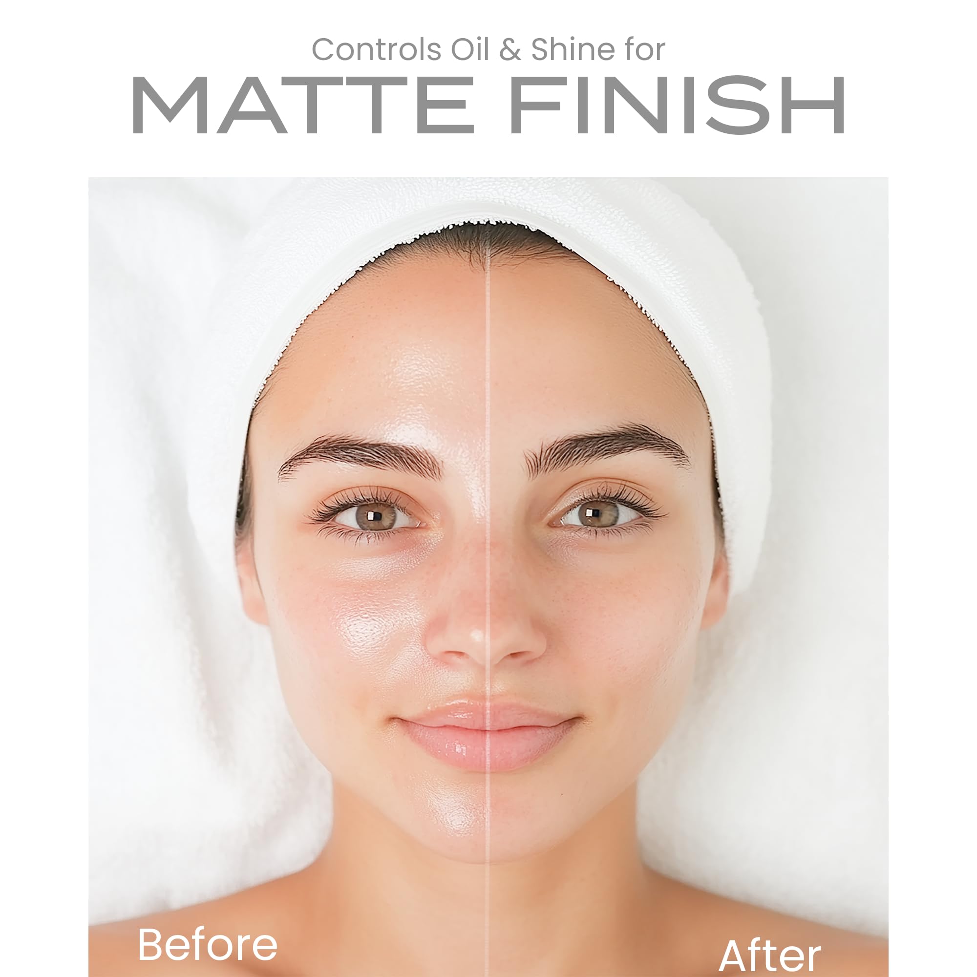 SHINE REDUCTION POWDER Bulk Refill (1 Pound) - Matte Blurring Loose Makeup for Oil Control & Poreless Finish | Silk Soft Focus Setting Powder | Resealable Pouch | Perfect for Professional Makeup Artists & Daily Oil Control Routine