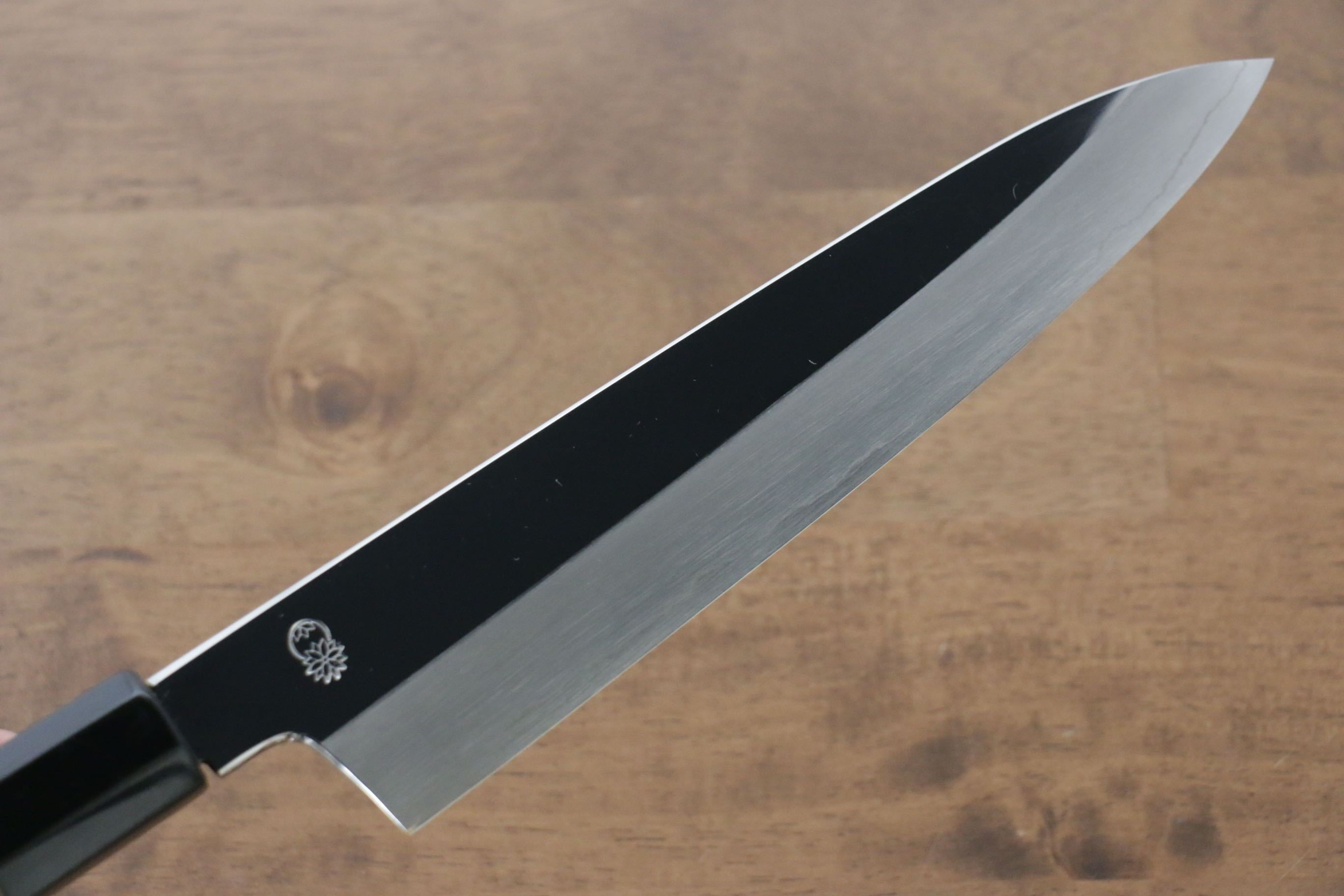 Premium Choyo Silver Steel No.3 Gyuto Chef Knife 210mm - Japanese Mirrored Finish with Magnolia Wood Handle - Perfect for Sushi, Meat Slicing & Professional Kitchen Use