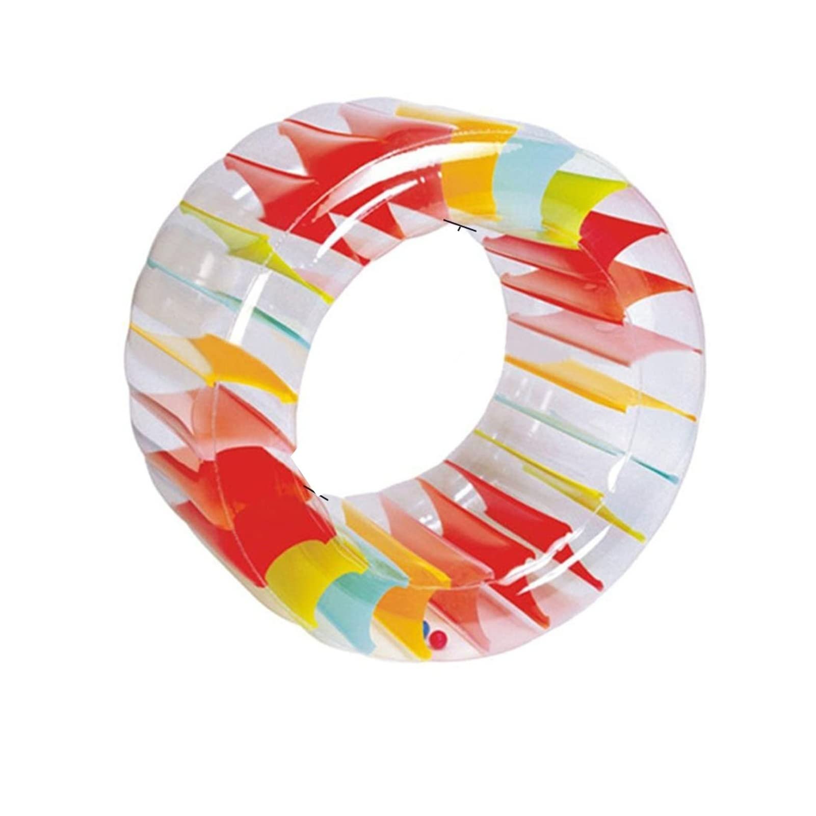 JTWMY PVC Plastic Nylon Mesh Water Ball Set - Summer Fun Volleyball & Handball Game for Pool, Beach, Backyard (22.7.20 Size) - Perfect Outdoor Water Toy for Adults & Kids (Multiple Colors Available)