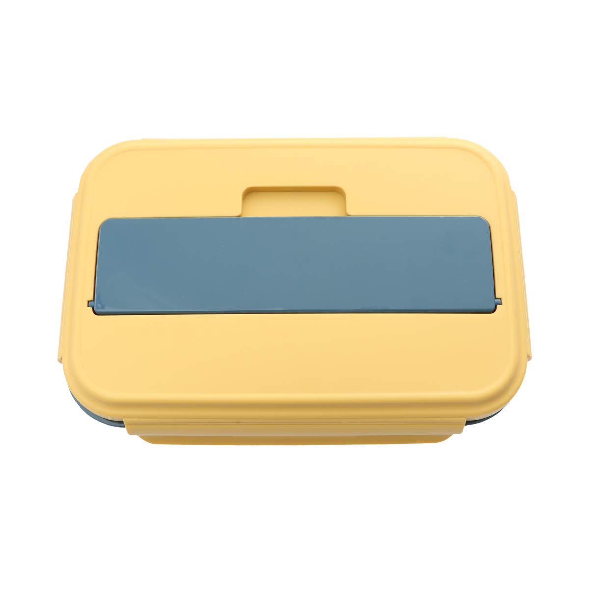 DOITOOL Insulated Lunch Box for Men & Women - Leak Proof Bento Box with Lid, 3 Compartment Food Container for School, Work & Office - Perfect for Meal Prep, Picnics & Travel (Blue)