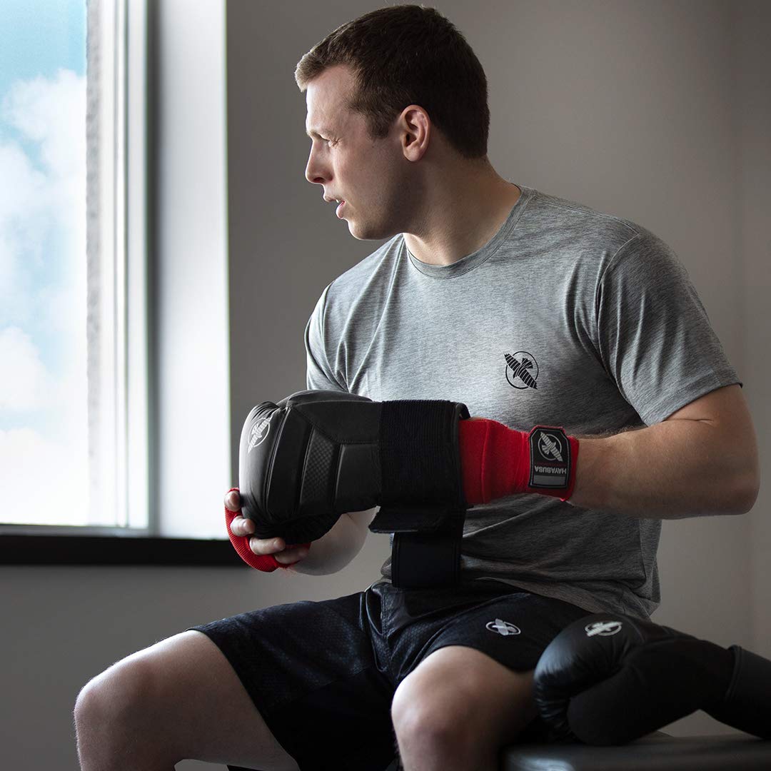 Hayabusa Quick Gel Boxing Hand Wraps - Breathable Training Gloves for MMA, Kickboxing & Muay Thai - Perfect for Sparring, Bag Work & Fitness Training
