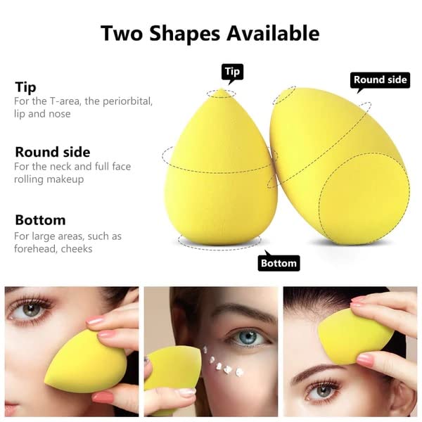 Gonegal 7-Piece Makeup Sponge Blender Set - Professional Beauty Blender for Liquid, Powder & BB Cream Foundation - Perfect for Daily Makeup Application & Travel
