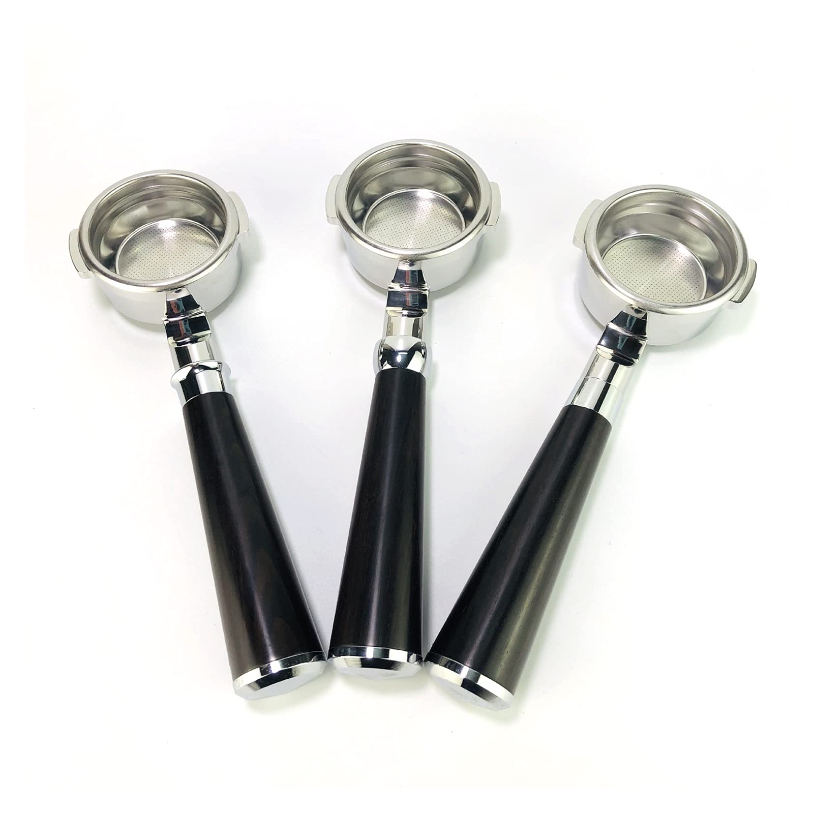Breville 58mm BES900/920/980 Portafilter Replacement - Stainless Steel Coffee Basket & Filter Holder for Espresso Machines (Black) - Perfect for Home Baristas & Coffee Shops