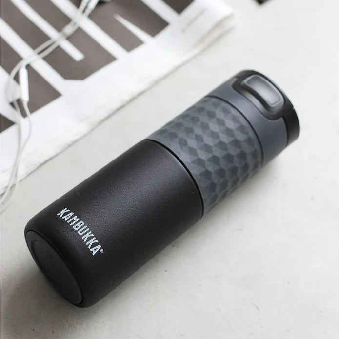 Kambukka ETNA 3 in 1 Snapclean Travel Mug 500ml - Insulated Stainless Steel Coffee Thermos with Leakproof Lid - Perfect for Commuting, Camping & Office Use