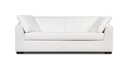 Capri 86 Pull Out Sofa Bed - Convertible Sleeper Sofa for Small Spaces, Guest Room & Apartment Living | Comfortable Modern Futon with Easy Fold Out Mechanism