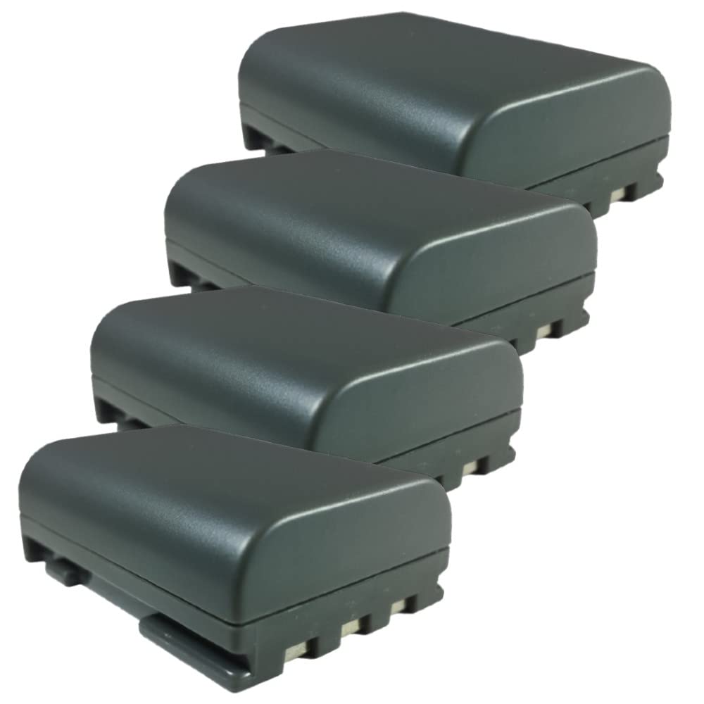 Synergy Digital Camera Batteries for Canon MD160 - 7.4V 900mAh Li-ion Replacement for Canon NB-2L Battery (4-Pack) - Perfect for Travel Photography, Vlogging & Outdoor Shooting