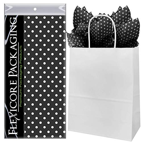 Black Polka Dots