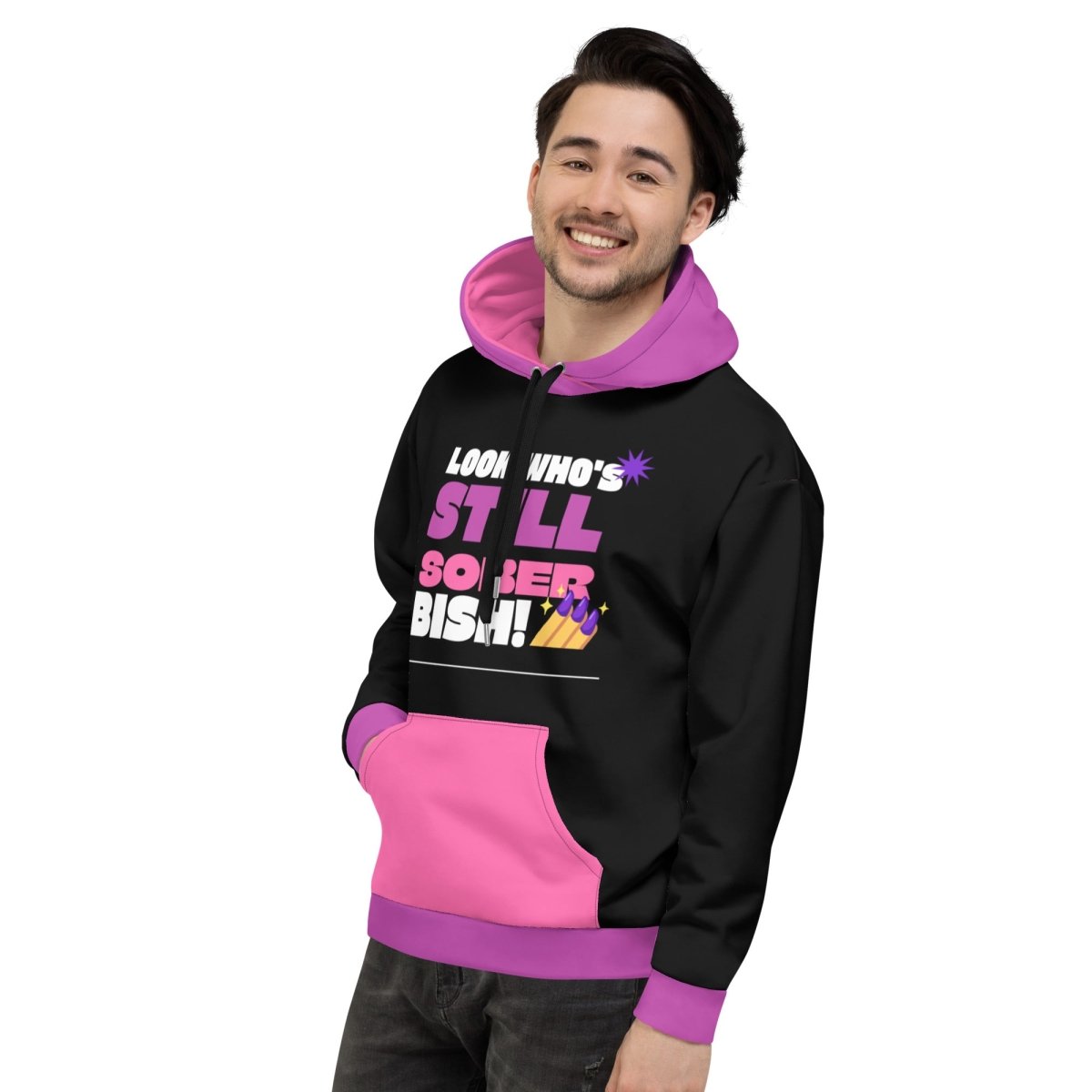 Still Sober Bish! Unisex Hoodie - Trendy Casual Pullover for Men & Women - Perfect for Streetwear, Gym, and Everyday Comfort
