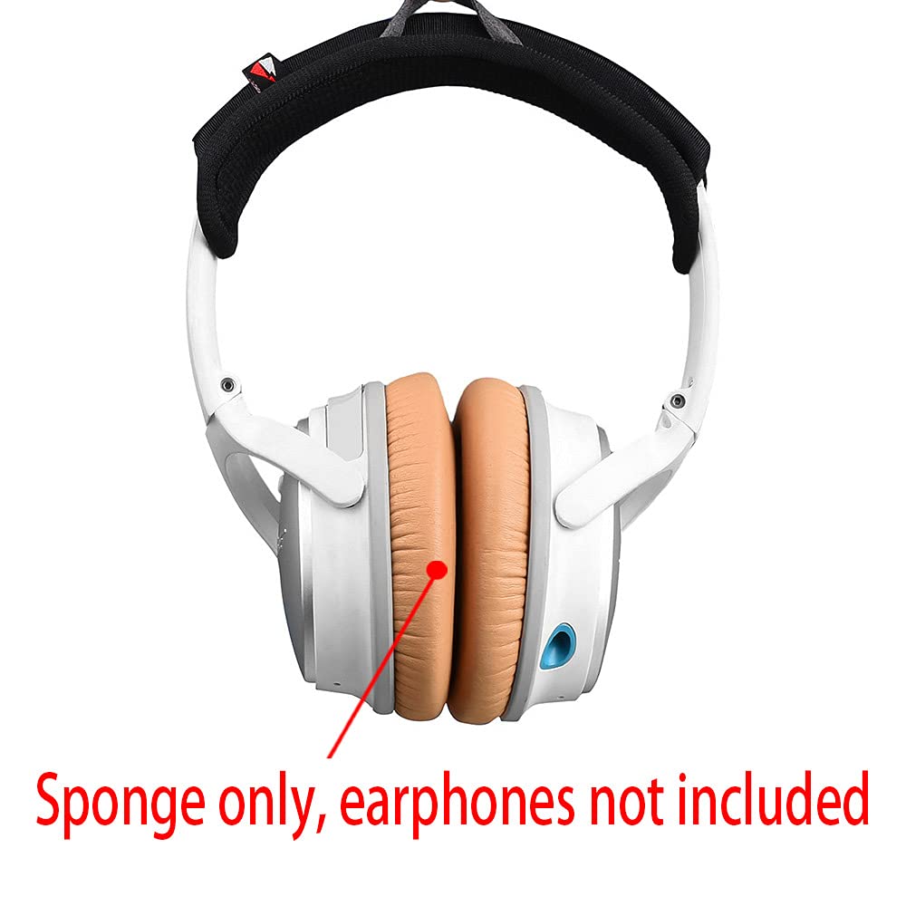 HUYUN Protein Leather Replacement Ear Pads for Bose 700, NCH700, NC700 Headphones - Premium Noise Cancelling Earpads & Cushion Repair Parts (Khaki) - Perfect for Office, Travel & Gaming Comfort