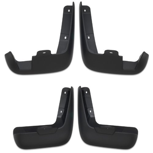 GM Mud Guards Set of 4 for Chevrolet Sonic 4-Door Sedan - Durable Splash Guards for All-Weather Protection & Road Debris Prevention