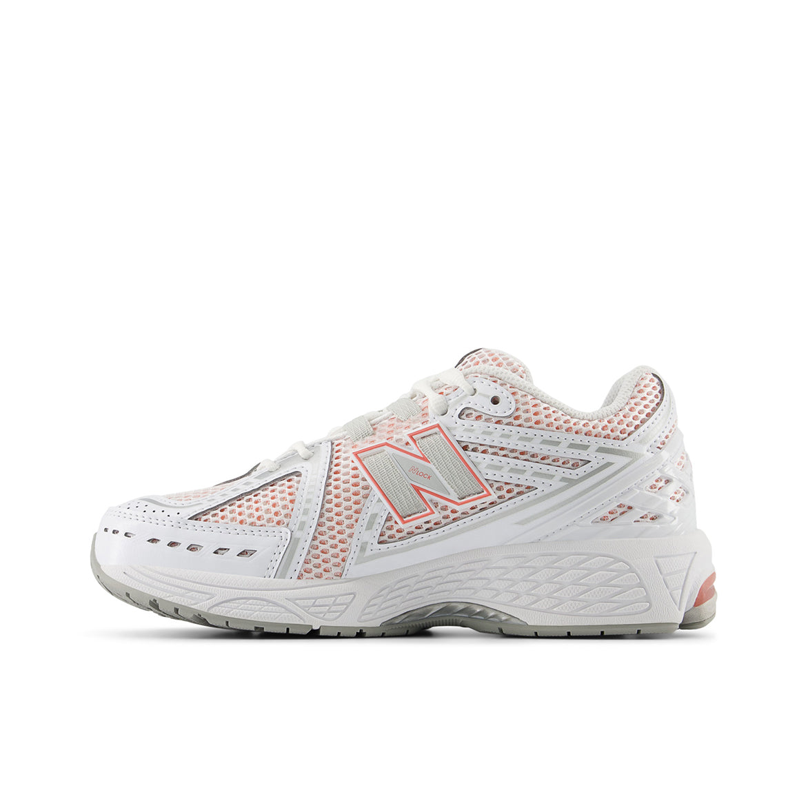 New Balance 1906R GS Sneakers - White/Sunfade Red - Comfortable Running Shoes for Kids - Perfect for School, Sports & Everyday Wear