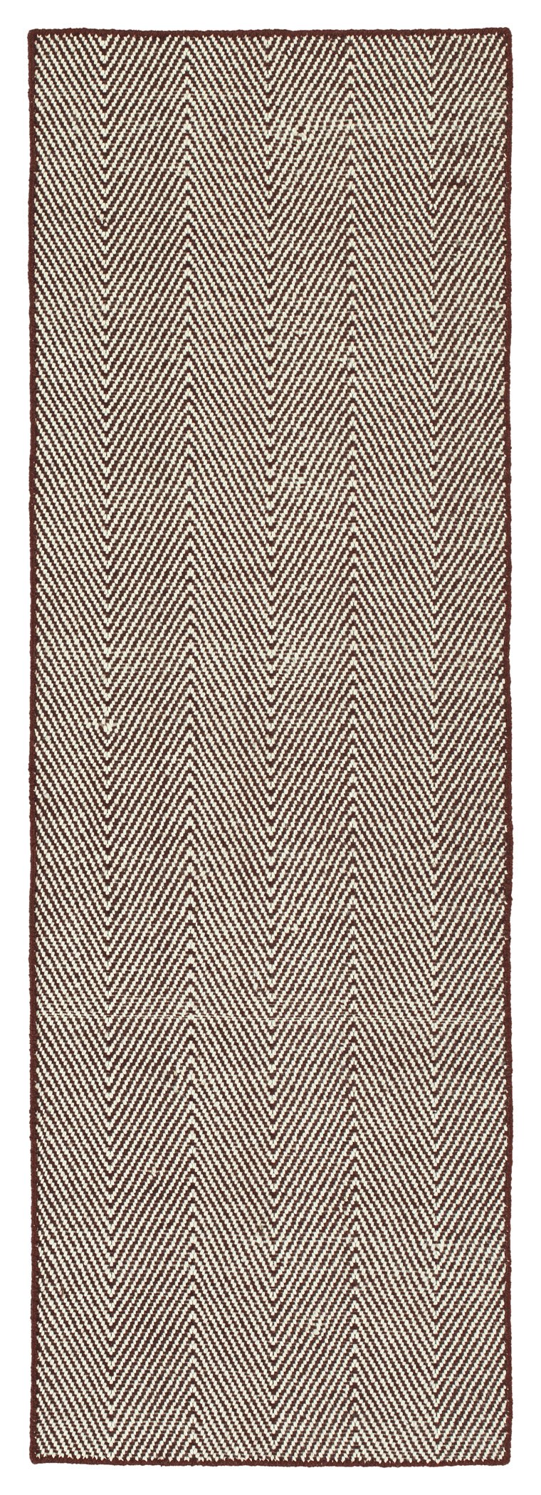 Kaleen Burgundy 2' x 6' Runner Rug - Perfect for Hallways, Entryways & Narrow Spaces
