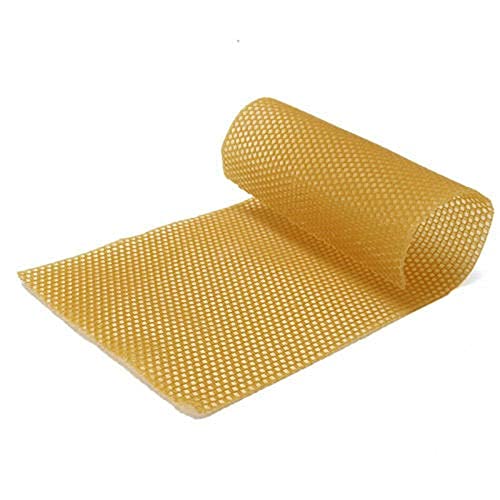 Premium Ubersweet® 10 Honeycomb Wax Frames - Beekeeping Foundation for Honey Production | Beehive Equipment & Supplies for Professional & Hobbyist Beekeepers | Perfect for DIY Honey Extraction & Hive Maintenance