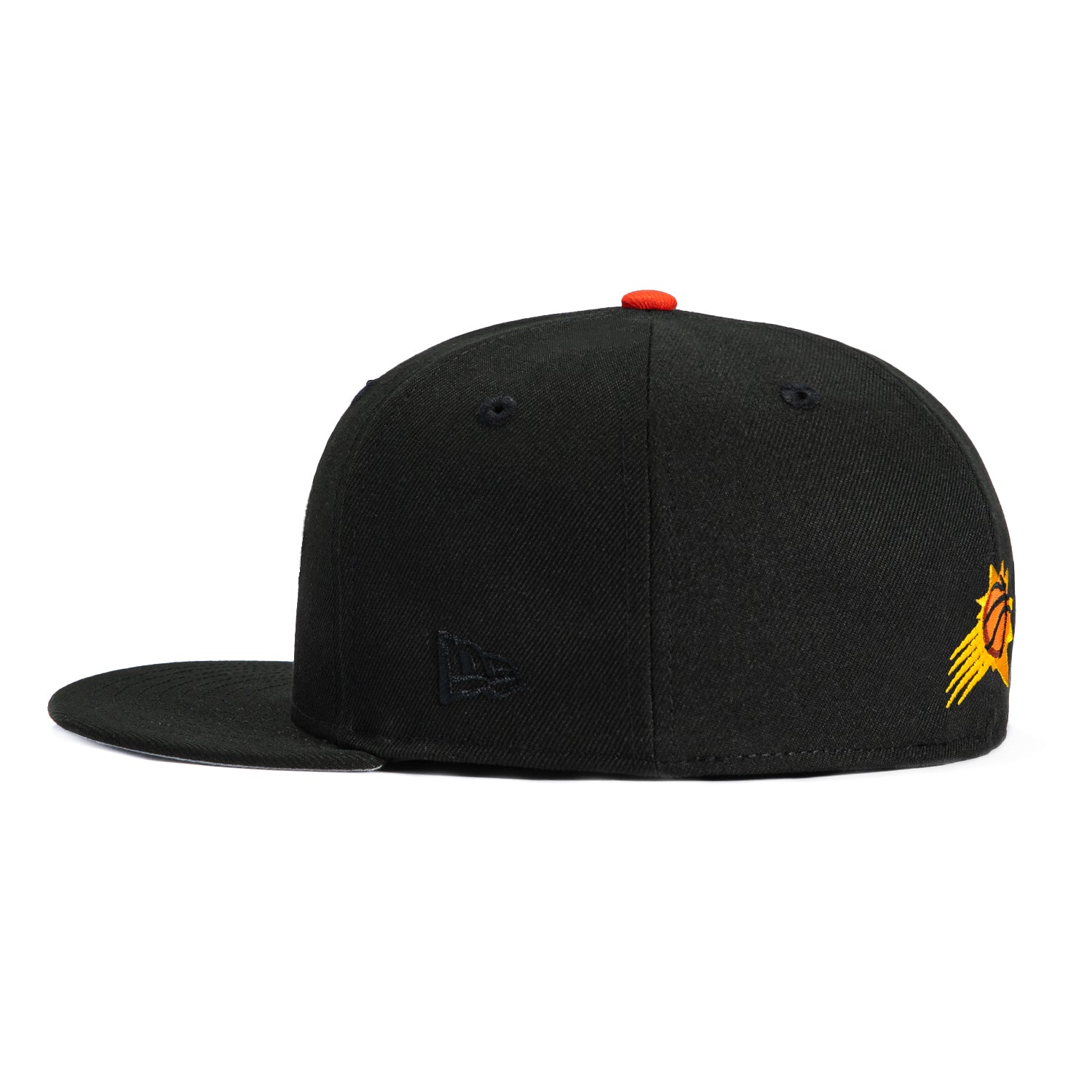 New Era 59Fifty Phoenix Suns El Valle Snapback Hat - Black NBA Basketball Cap for Men & Women - Perfect for Games, Streetwear & Sun Protection