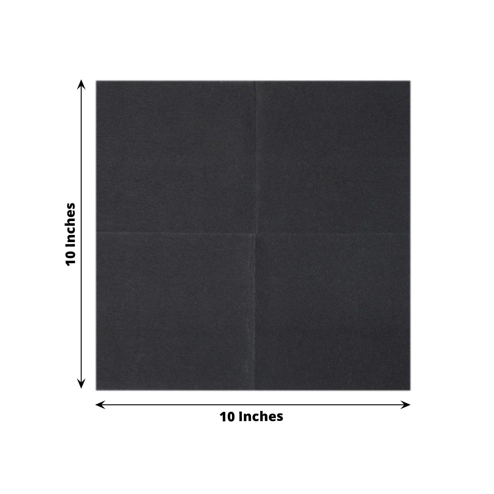 Premium 20-Pack 10x10 Inch White Airlaid Paper Cocktail Napkins - Soft, Absorbent & Disposable for Parties, Weddings & Events